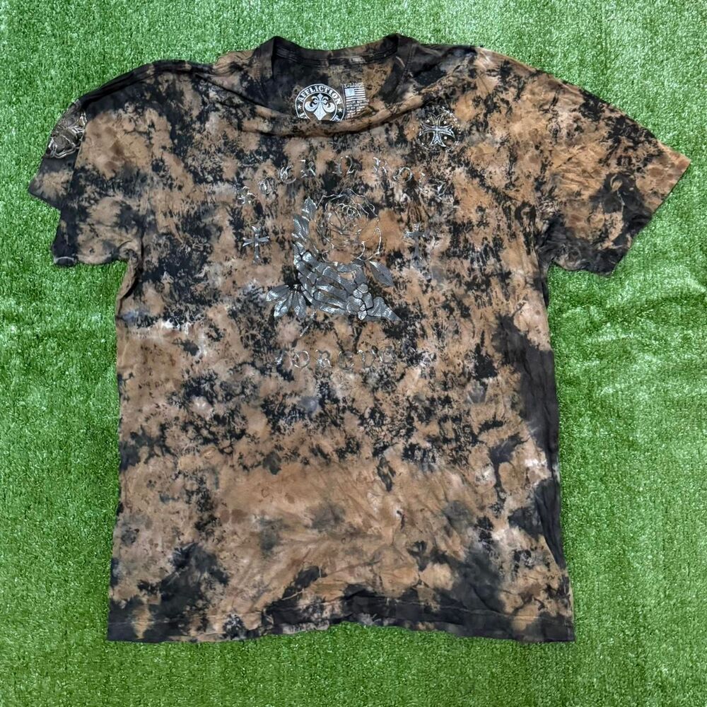 Affliction Men's multi T-shirt